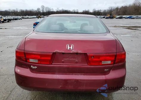 2005 Honda Accord Ex z USA, uszkodzony, nr VIN 1HGCM56705A182143
